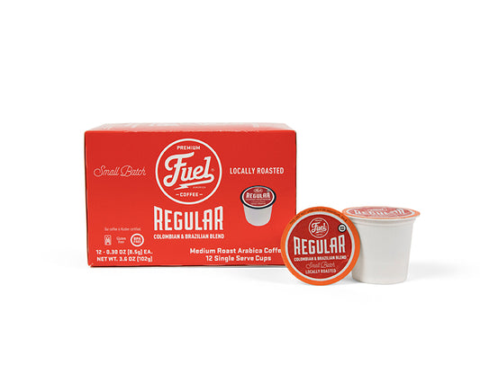 Regular Blend Coffee Pods - 12, .30oz. single serve cups